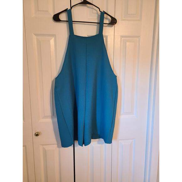 Shein 0x women's teal romper - Picture 4 of 7